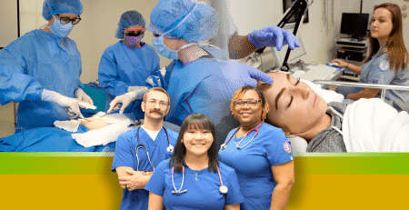 LLCC students in nursing, surgical technology and neurodiagnostic technology